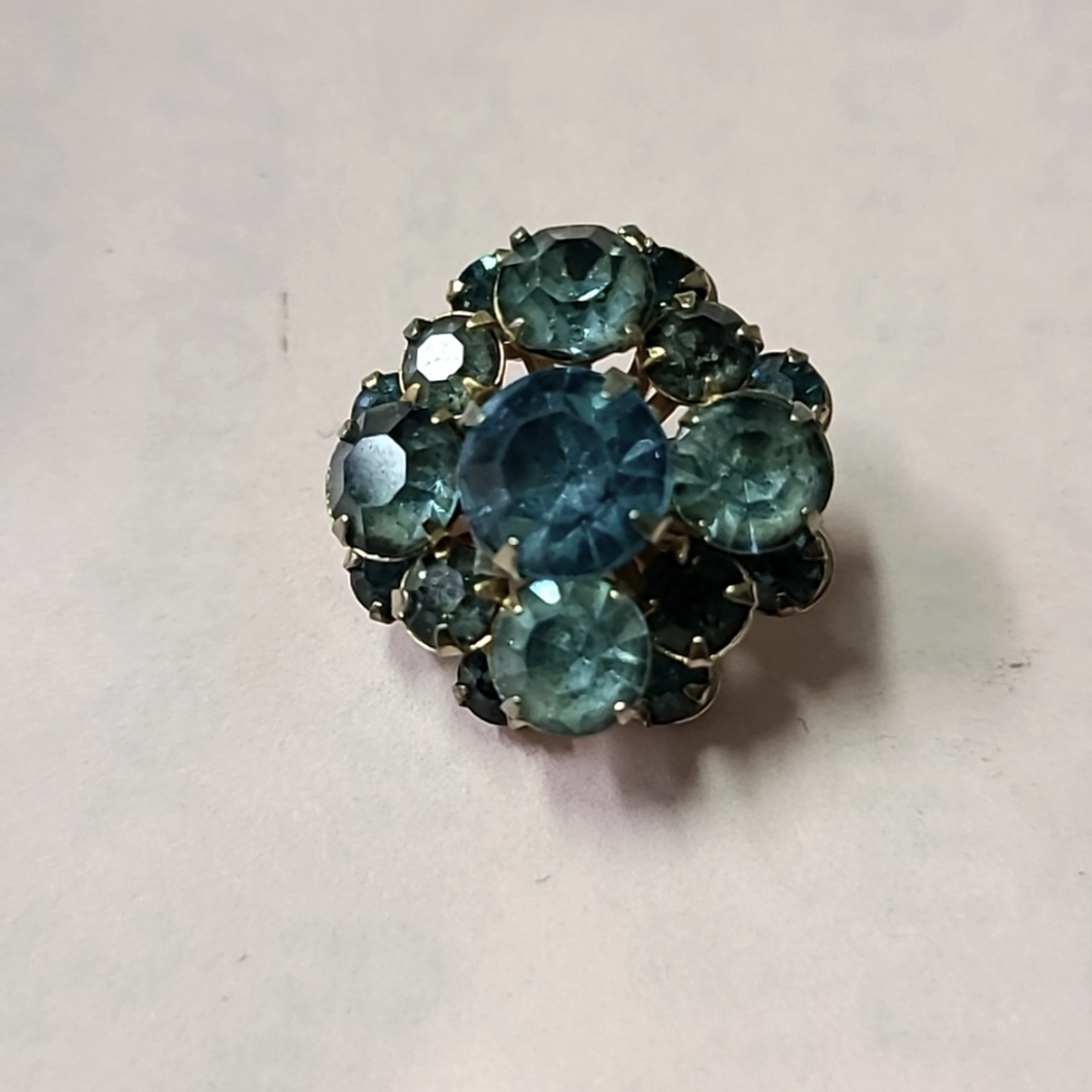 Vintage Topaz Brooch